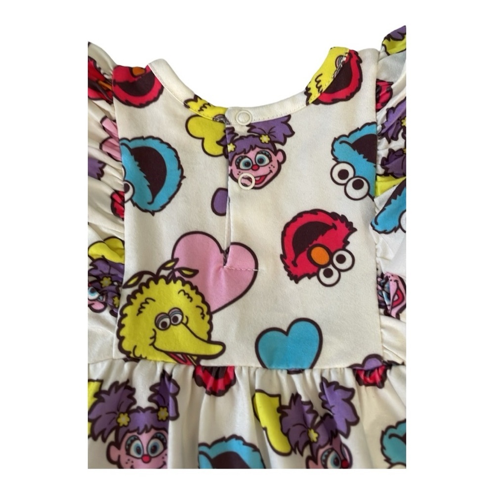 ♥️Seasme Street♥️ Dress and Diaper set size 6 m - Picture 8 of 13